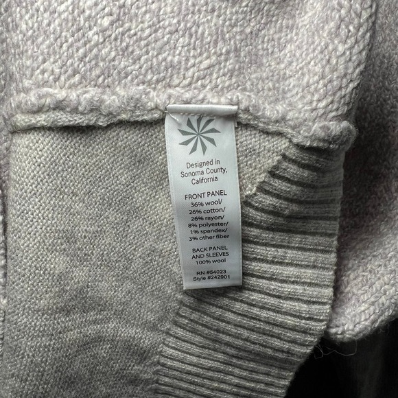 Women's Athleta Wool Sweater Size L - Picture 5 of 6